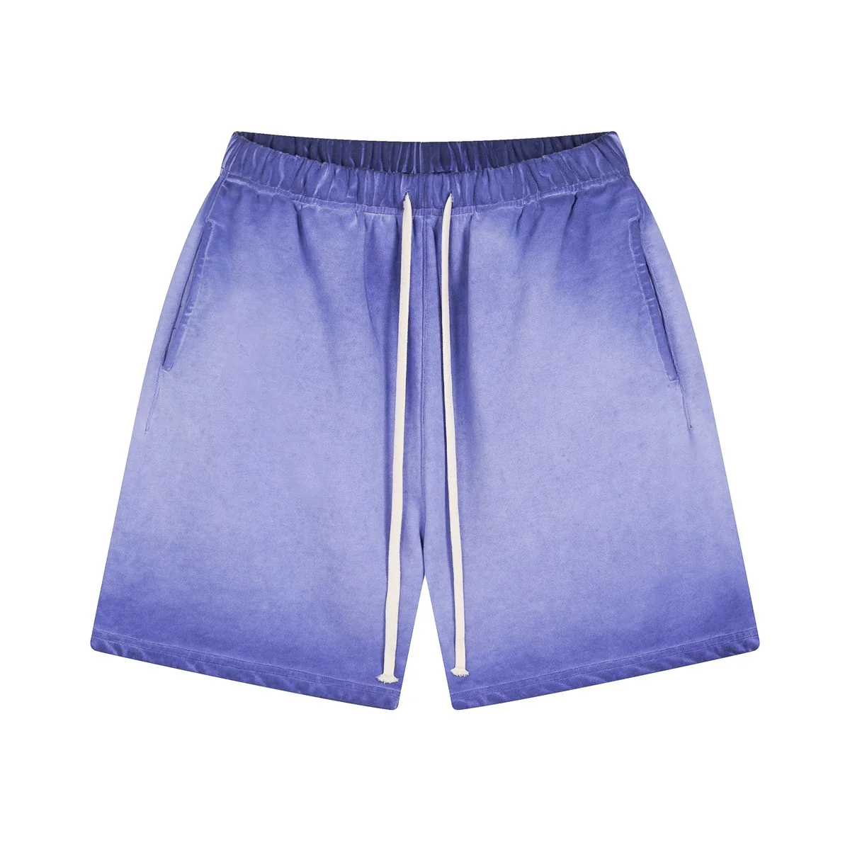 INDIGO - WASHED SHORTS